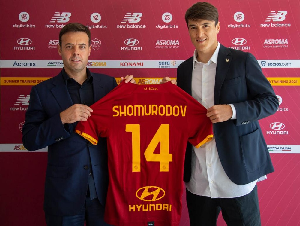 Officiel : L'AS Rome s'offre Eldor Shomurodov - Seybouse Times